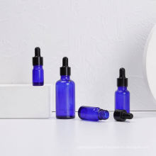 Cobalt Blue Essential oil Bottles Eye Dropper Serum 10ml 30ml 50ml